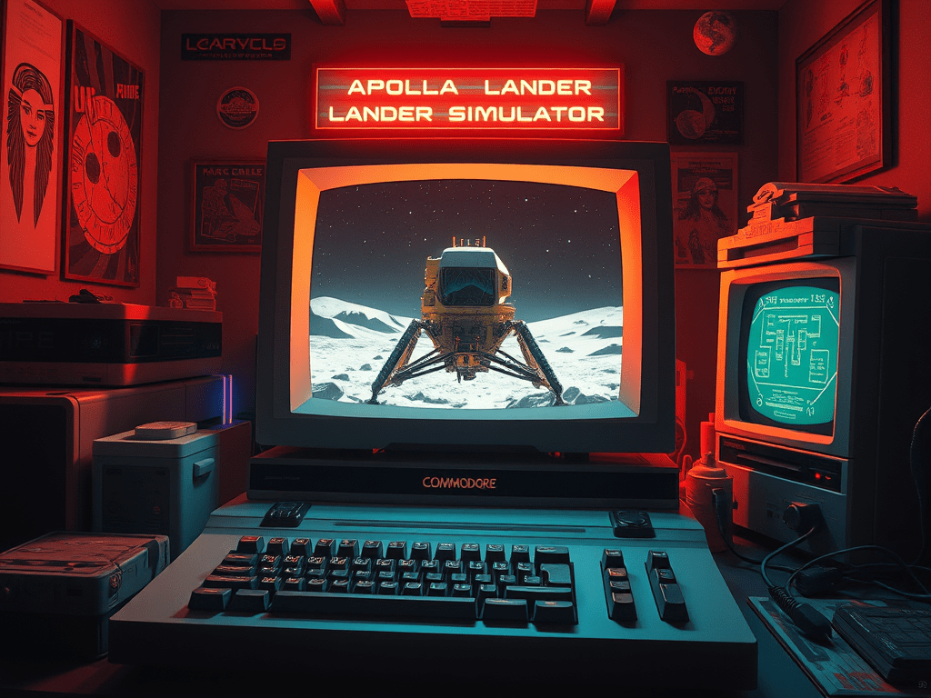 Apollo Lunar Lander Simulator: A Retro Journey